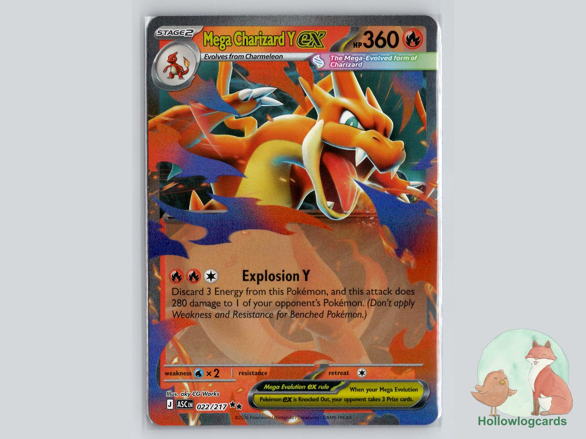 Mega Charizard Y ex (022/217) Pokémon Card