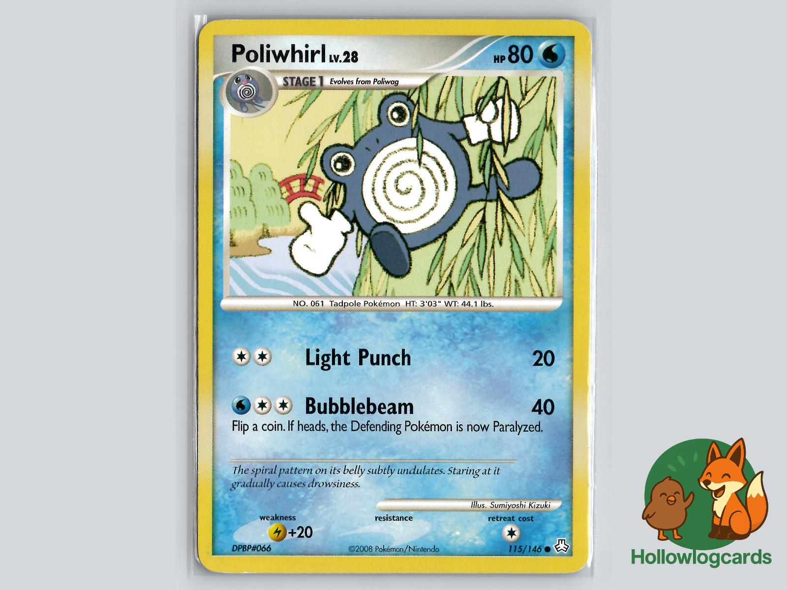 Poliwhirl (115/146) - Legends Awakened Pokémon Card