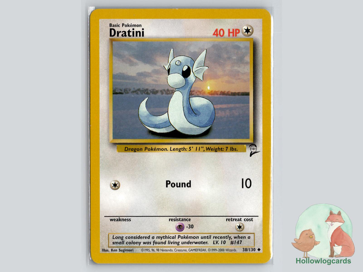 Dratini (38/130) - Base Set 2 Pokémon Card