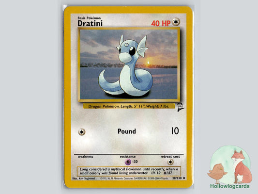 Dratini (38/130) - Base Set 2 Pokémon Card