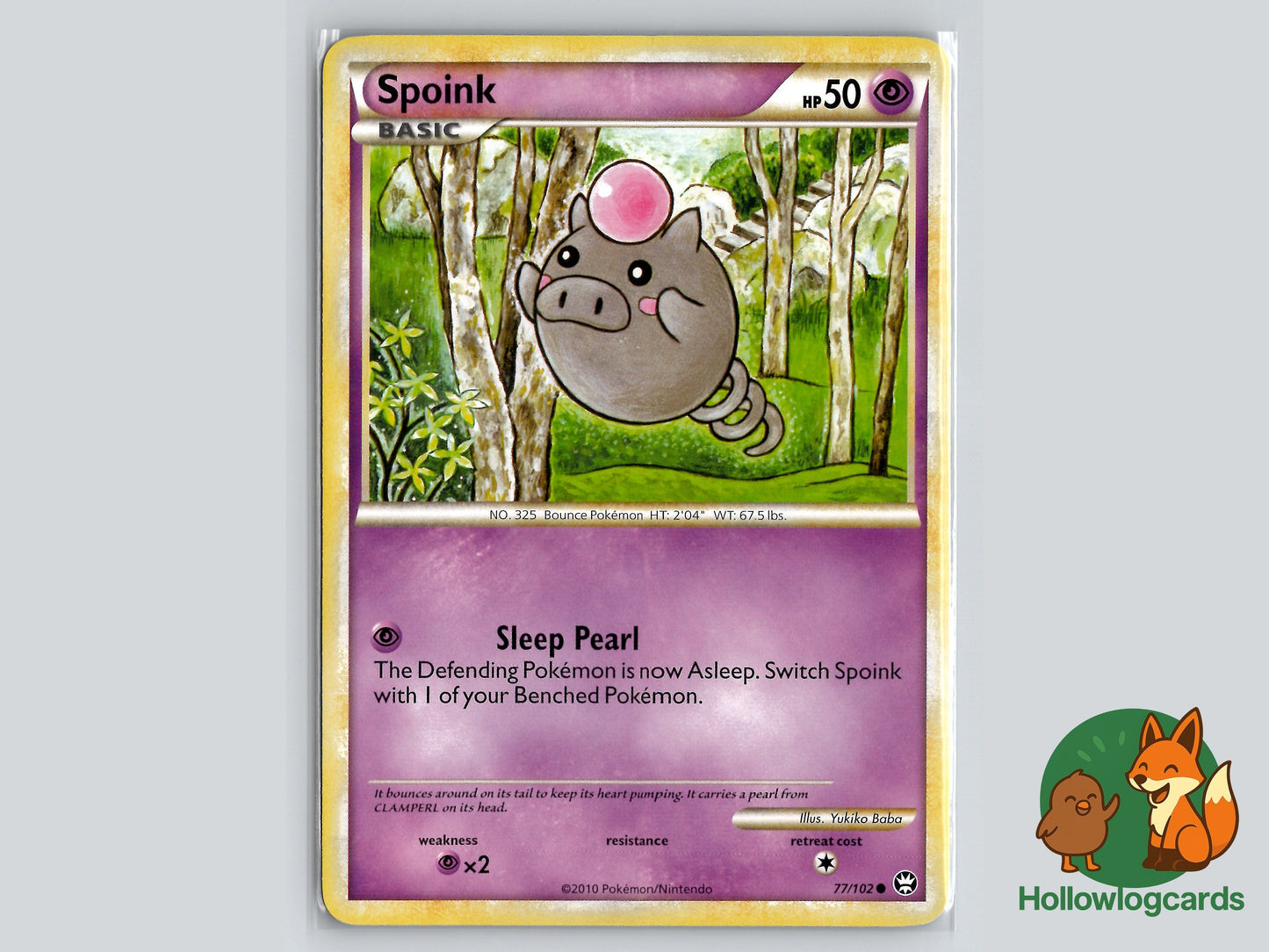 Image of Spoink Triumphant (TM) #77