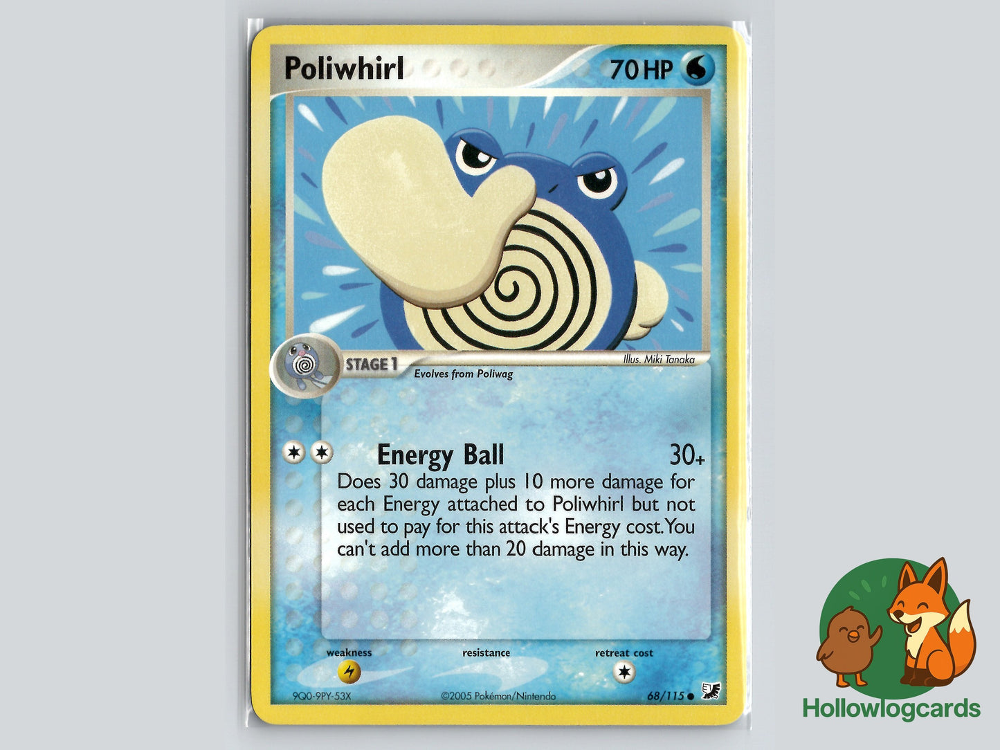 Image of Poliwhirl Unseen Forces (UF) #68