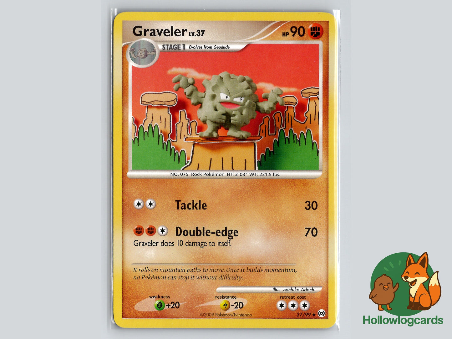 Image of Graveler Arceus (AR) #37