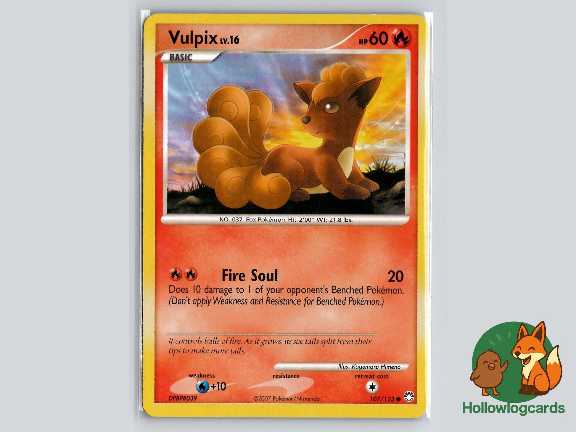 Image of Vulpix Mysterious Treasures (MT) #107