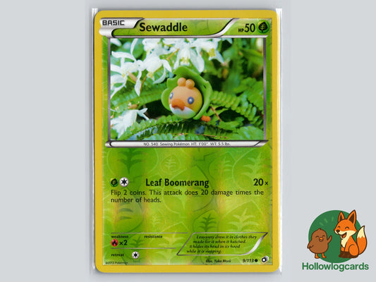 Image of Sewaddle Legendary Treasures (LTR) #9