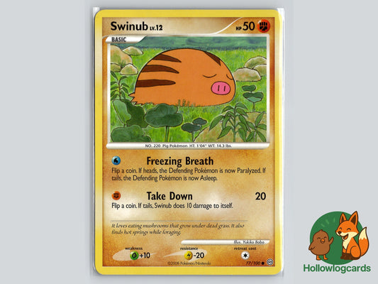 Image of Swinub Stormfront (SF) #77