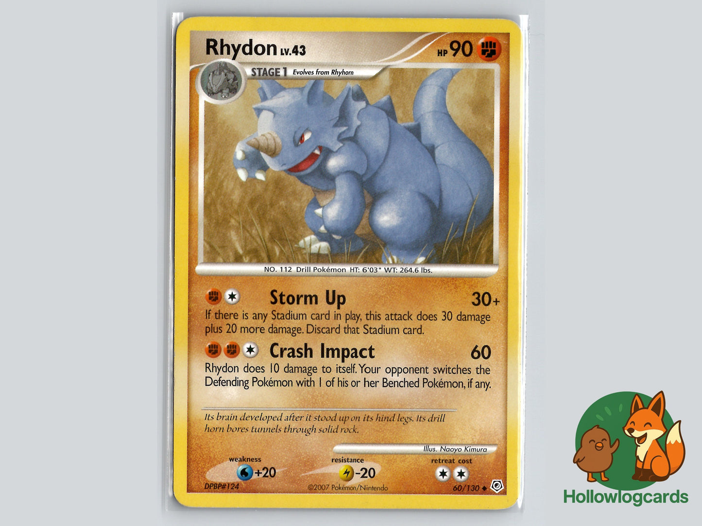 Image of Rhydon Diamond and Pearl (DP) #60