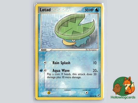Image of Lotad Deoxys (DX) #63