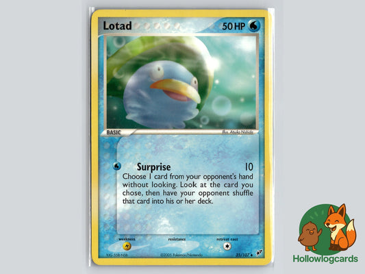 Image of Lotad Deoxys (DX) #35