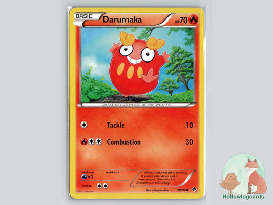 Darumaka (20/98) - Emerging Powers Pokémon Card