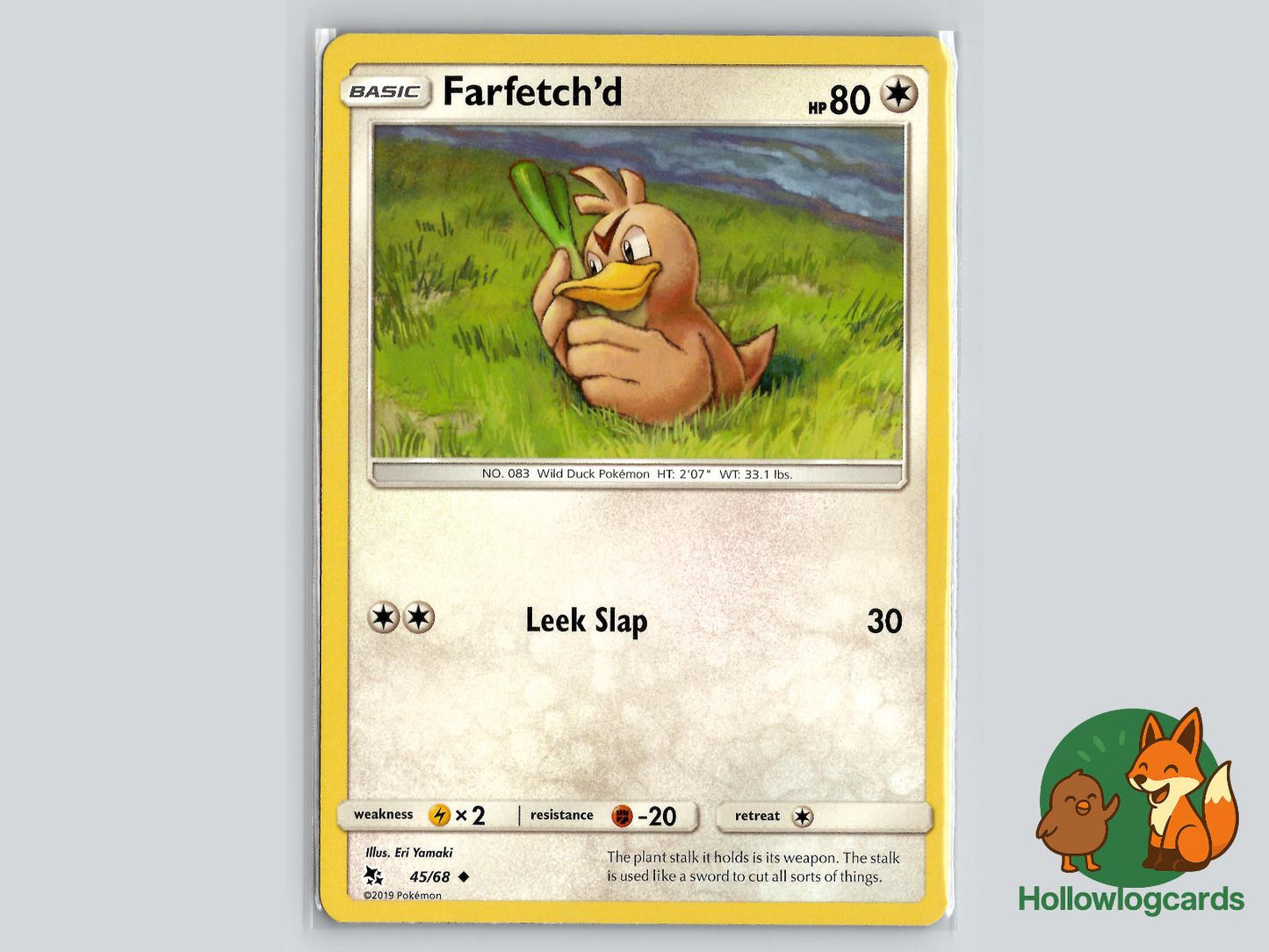 Farfetch'd (45/68) - Hidden Fates Pokémon Card