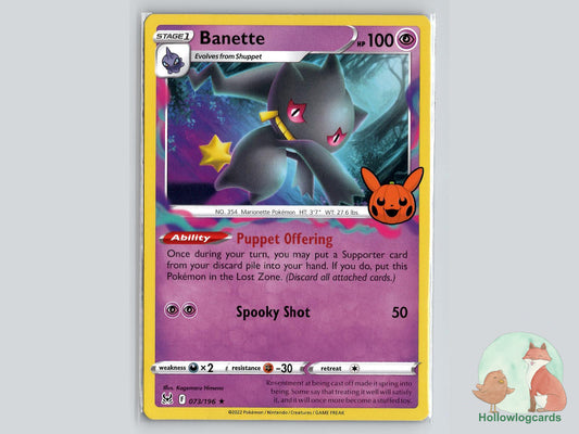 Banette (073/196) Pokémon Card