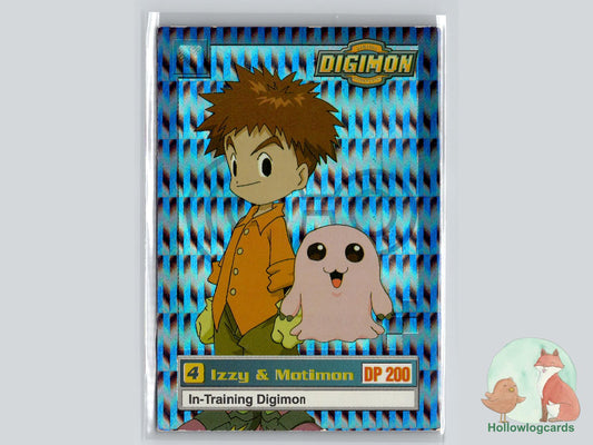 Izzy & Motimon (7/34) 1999 Upper Deck Digimon card