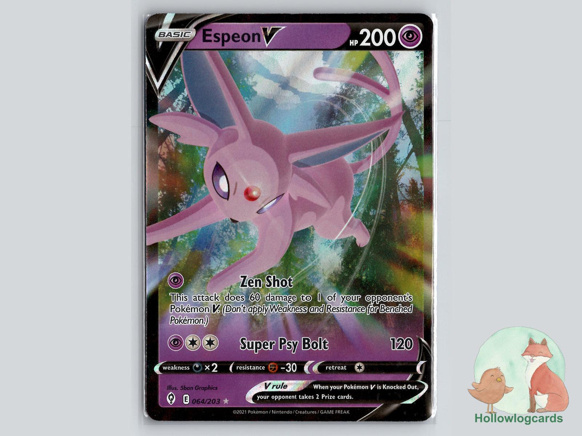 Espeon V (064/203) - Evolving Skies Pokémon Card