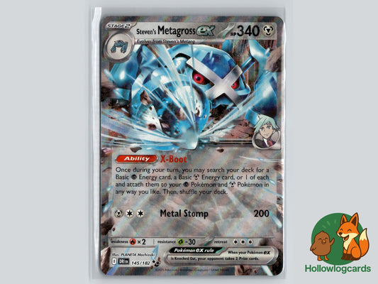 Image of Stevens Metagross ex Destined Rivals (DRI) #145