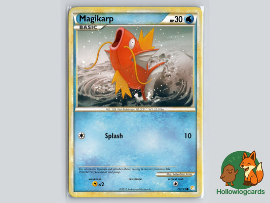Image of Magikarp HeartGold and SoulSilver (HS) #72