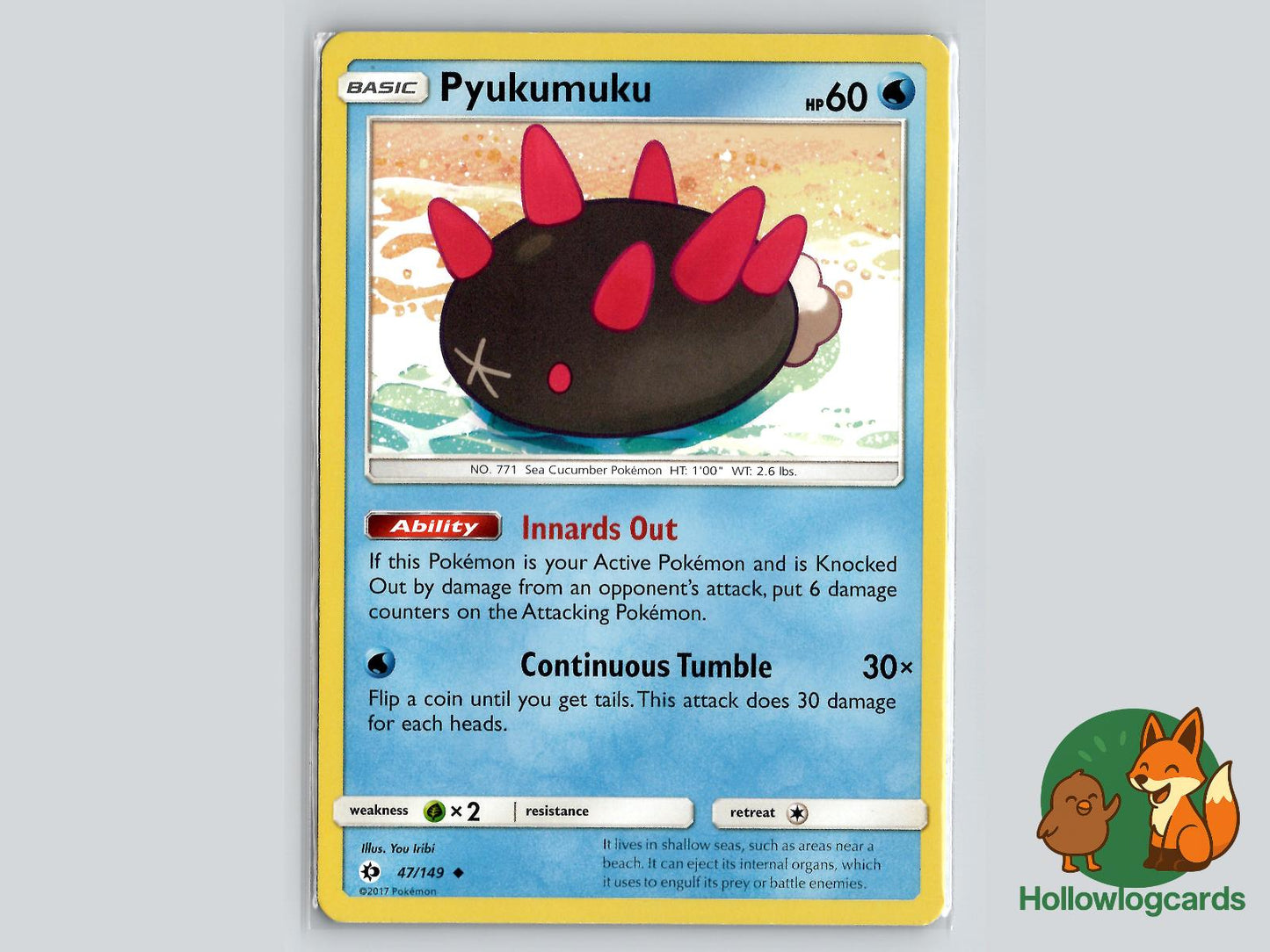 Pyukumuku (47/149) - Base Pokémon Card