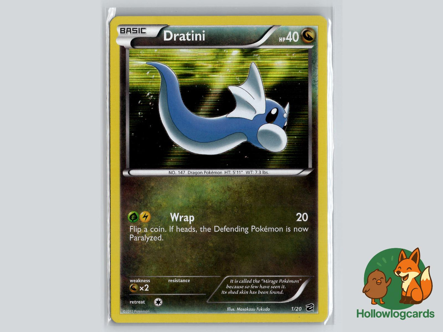 Dratini (1/20) - Dragon Vault Pokémon Card