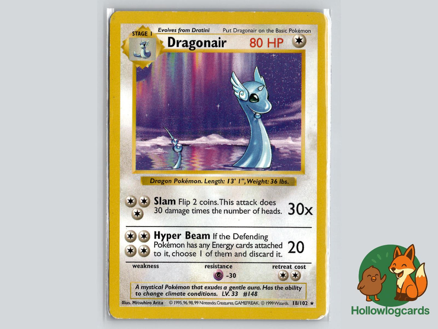 Dragonair (18/102) - Dragon Pokémon Card