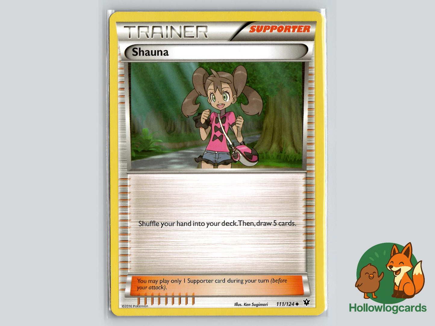 Shauna (111/124) - Fates Collide Pokémon Card
