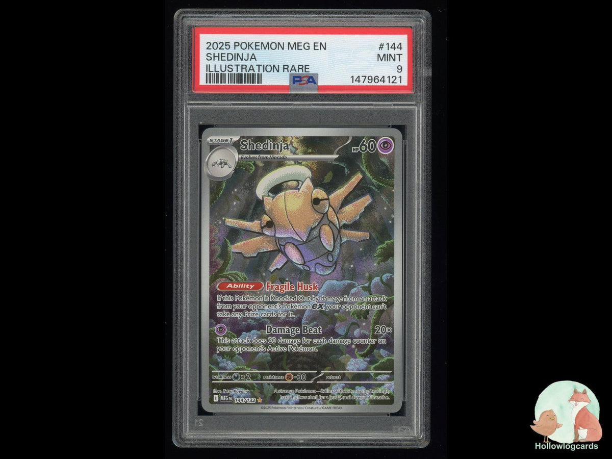 Graded Shedinja (144/132) Pokémon Card