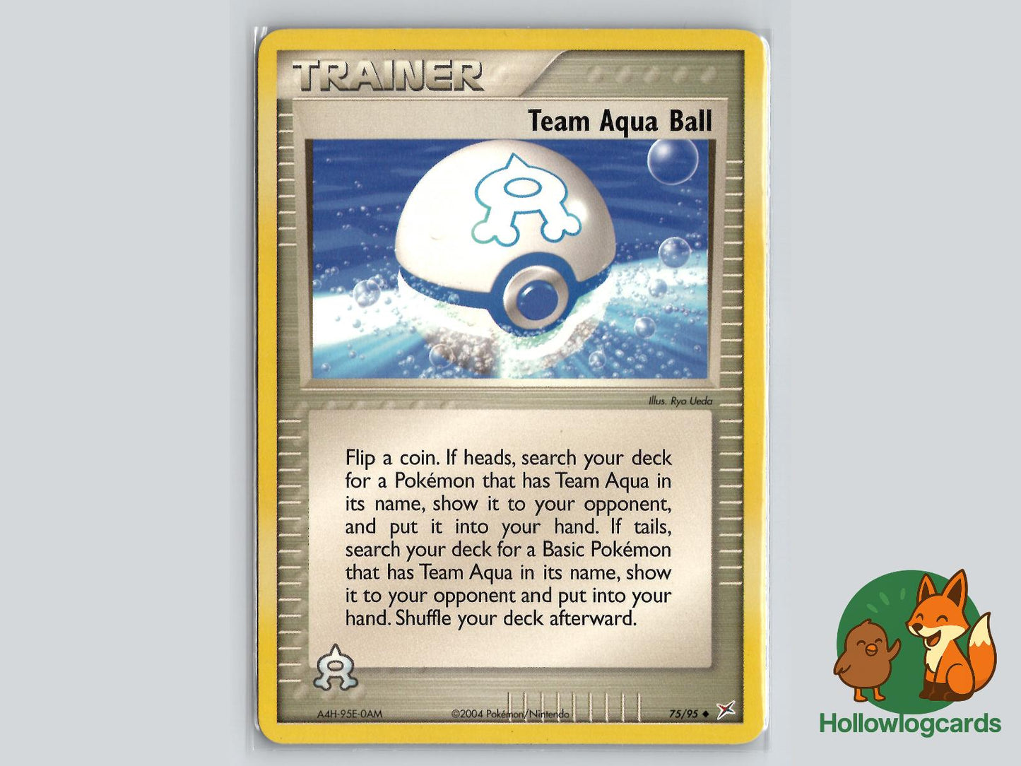 Team Aqua Ball (75/95) - Team Magma vs Team Aqua Pokémon Card