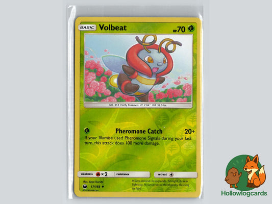 Volbeat (17/168) - Celestial Storm Pokémon Card