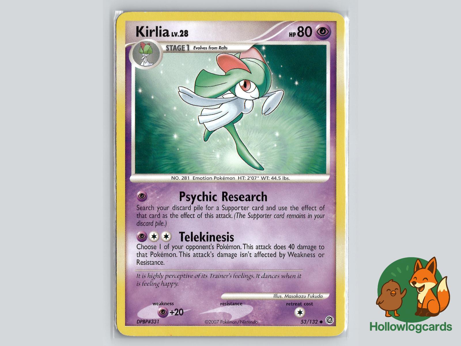 Kirlia (53/132) - Secret Wonders Pokémon Card