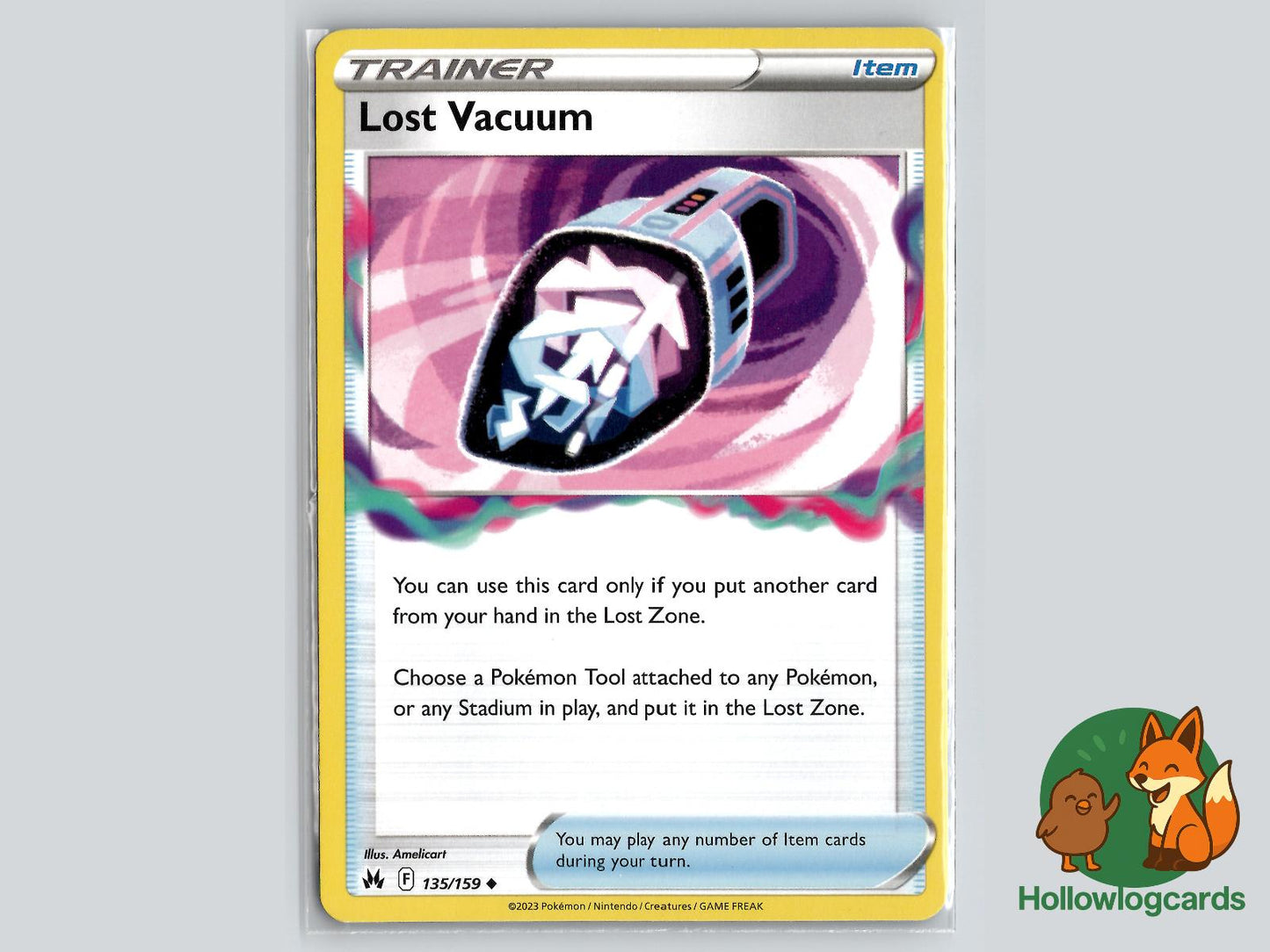 Lost Vacuum (135/159) - Crown Zenith Pokémon Card
