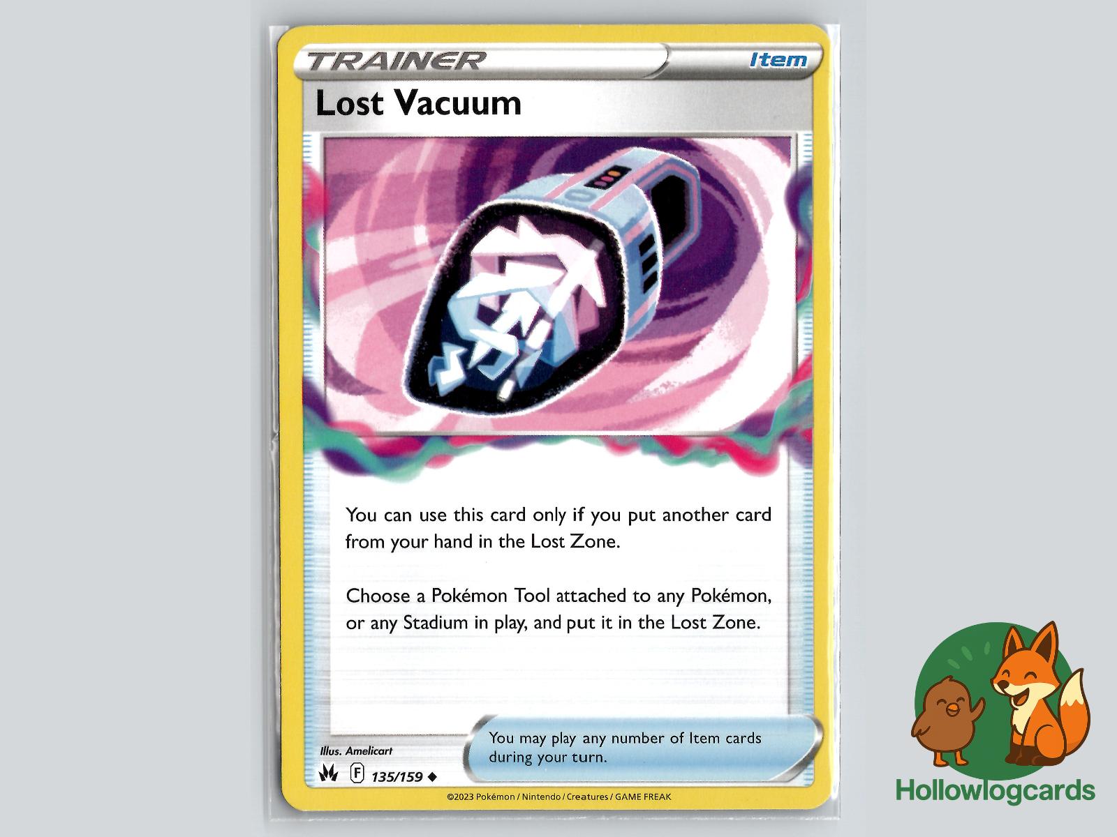 Lost Vacuum (135/159) - Crown Zenith Pokémon Card