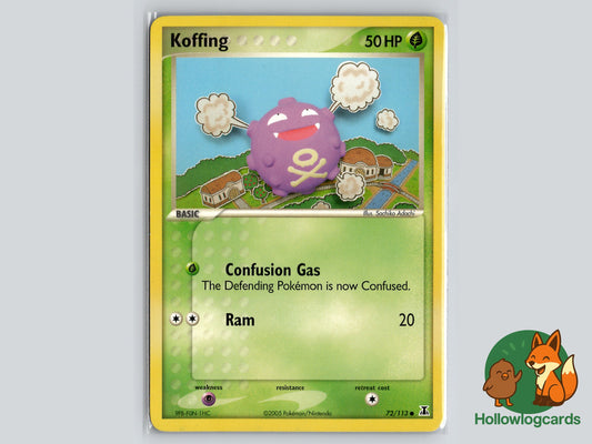 Image of Koffing Delta Species (DS) #72