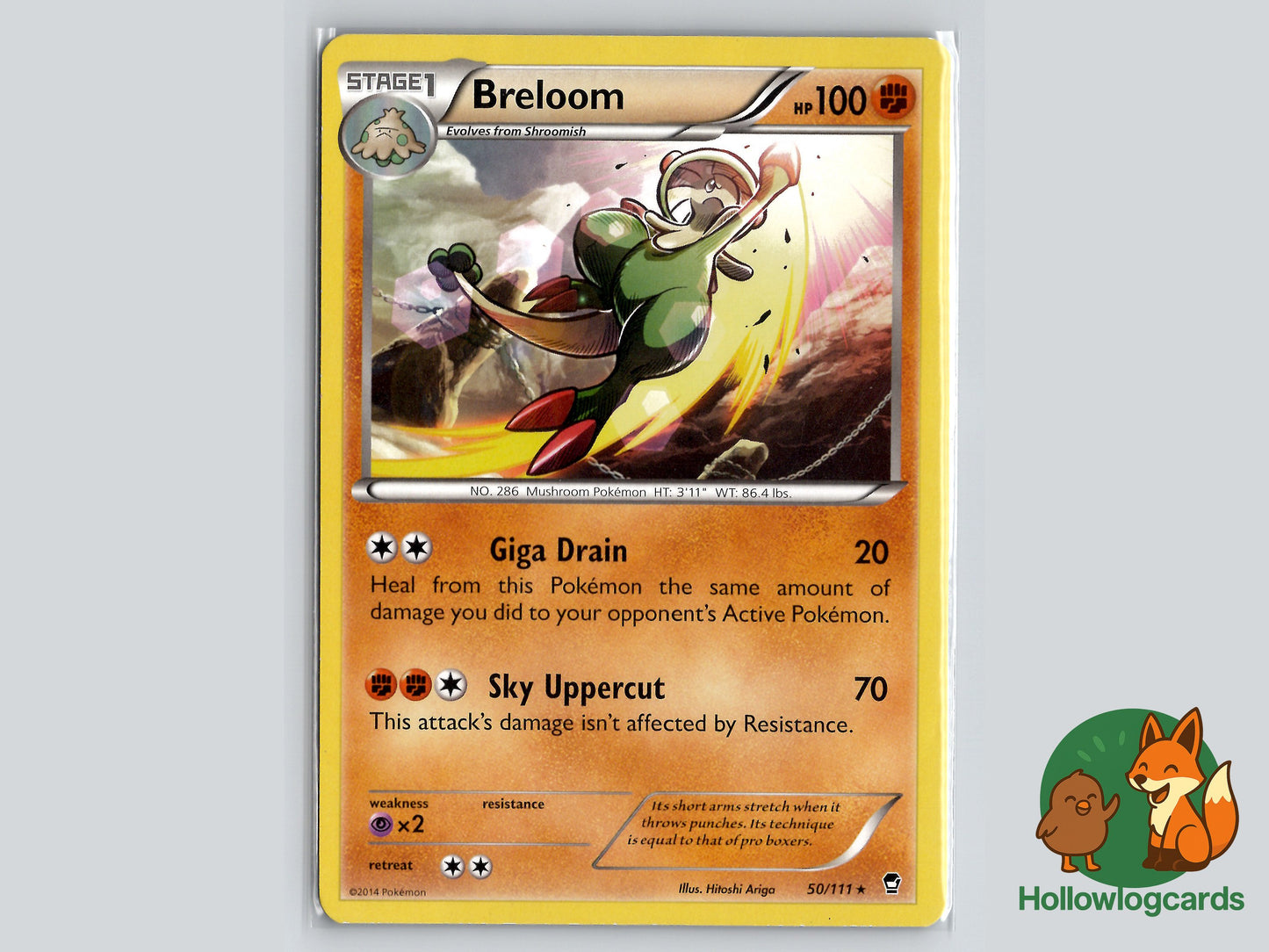 Image of Breloom Furious Fists (FFI) #50