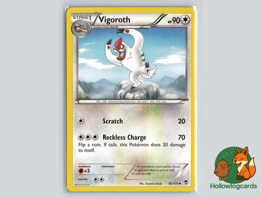 Image of Vigoroth Furious Fists (FFI) #82