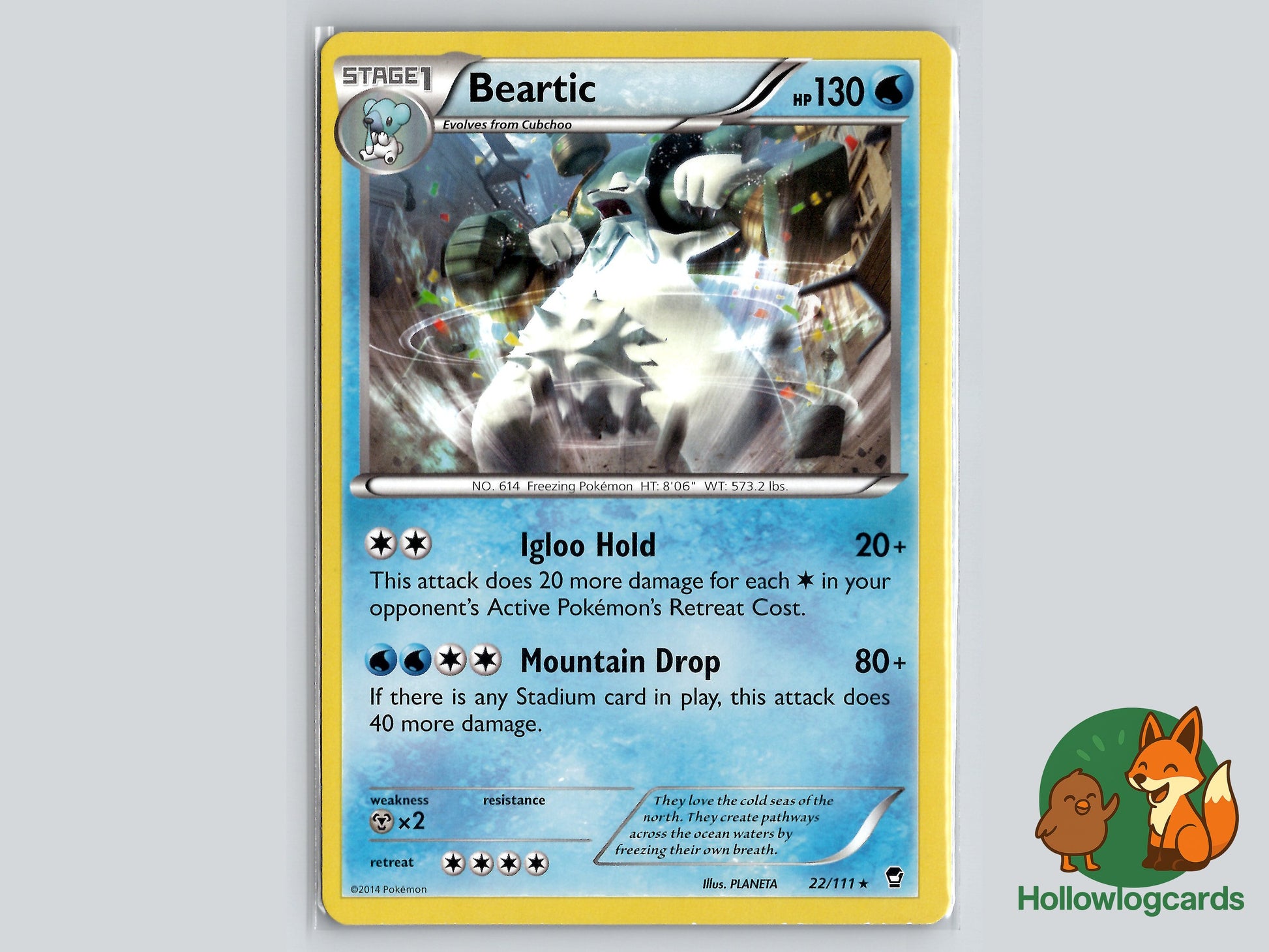 Image of Beartic Furious Fists (FFI) #22
