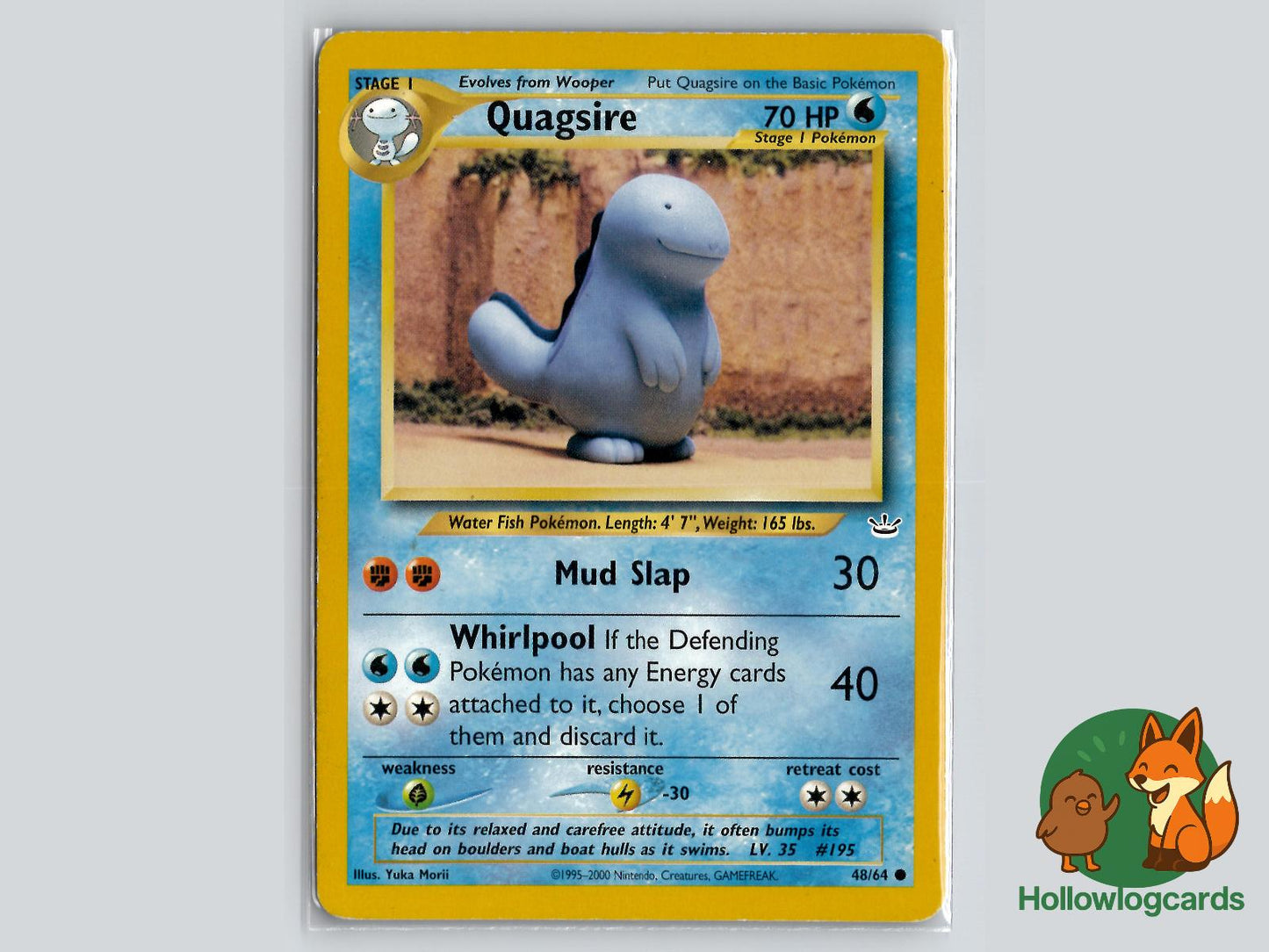 Quagsire (48/64) - Neo Revelation Pokémon Card