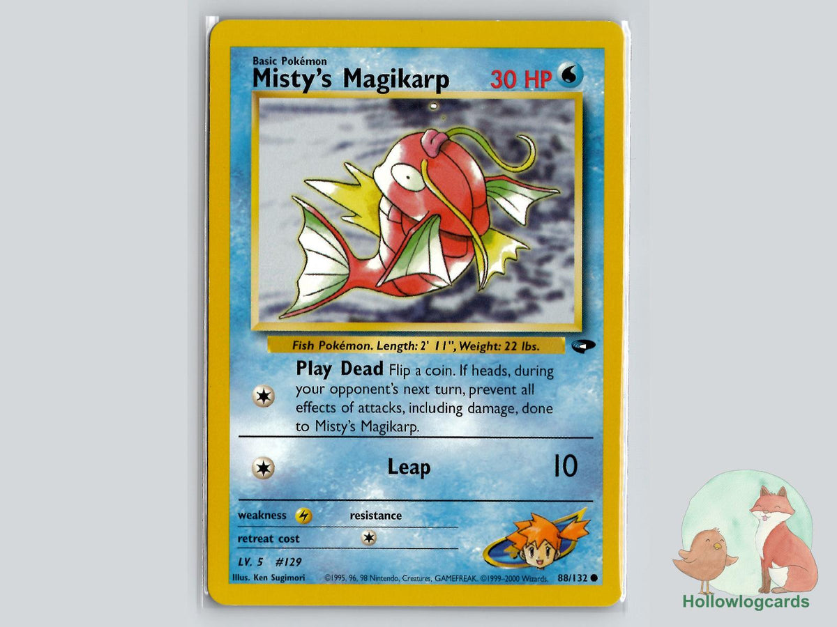 Misty's Magikarp (88/132) - Gym Challenge Pokémon Card