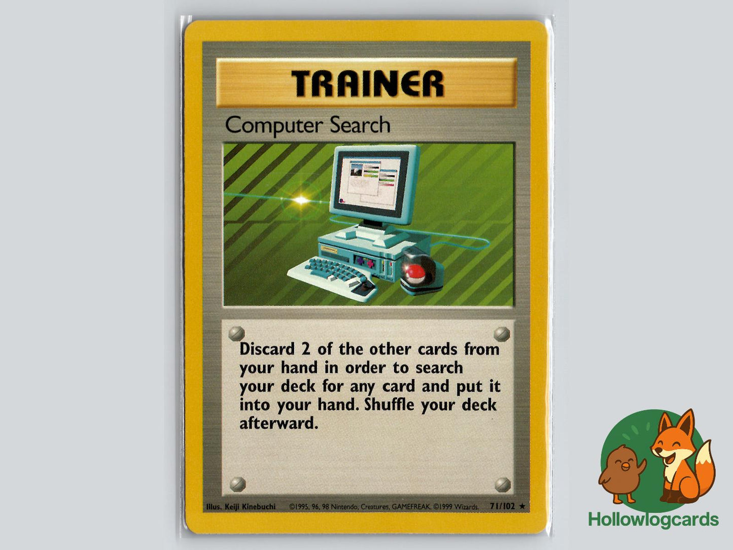 Computer Search (71/102) - Base Pokémon Card