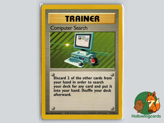 Computer Search (71/102) - Base Pokémon Card