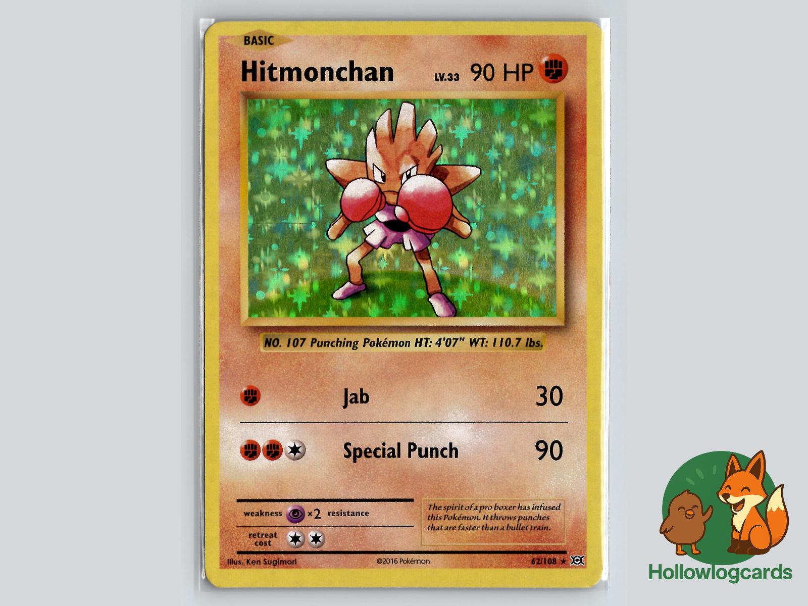 Hitmonchan (62/108) - Evolutions Pokémon Card