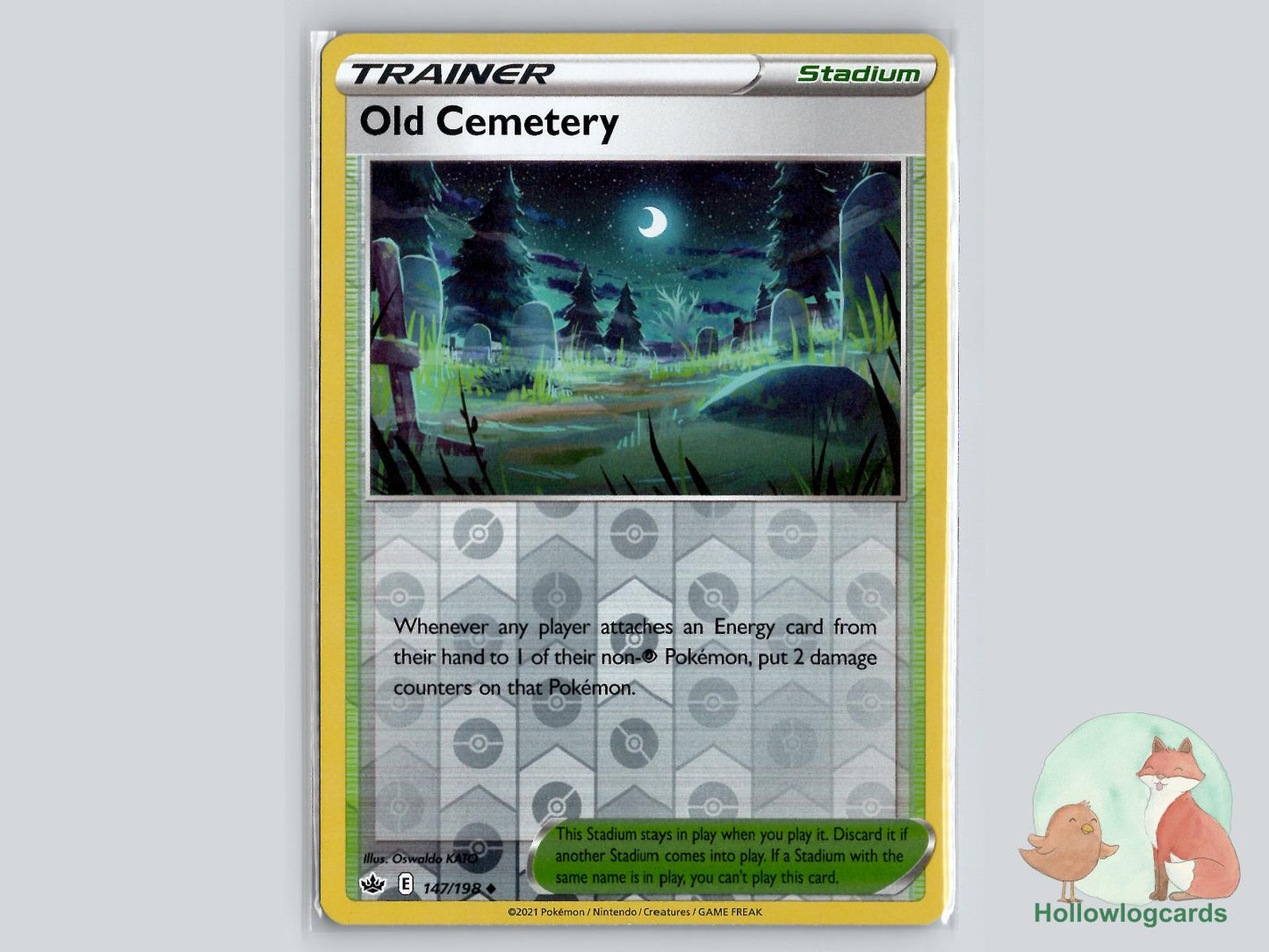 Old Cemetery (147/198) - Chilling Reign Pokémon Card