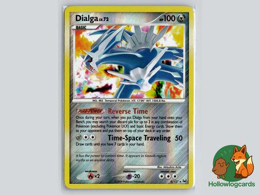 Dialga (5/127) - Platinum Pokémon Card