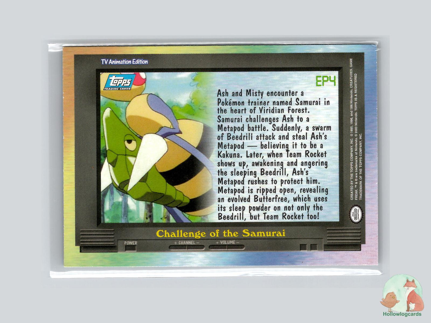 EP4 Challenge of the Samurai (#126) Chrome - Topps Trading Cards Series 2