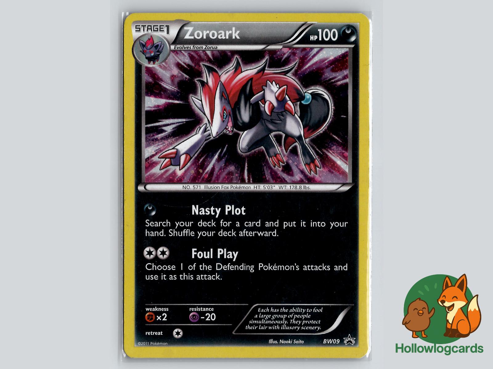 Zoroark (BW09) Pokémon Card