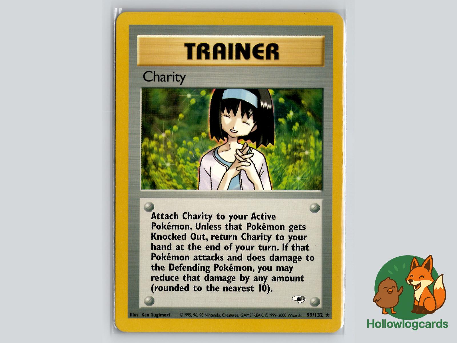 Charity (99/132) - Gym Heroes Pokémon Card