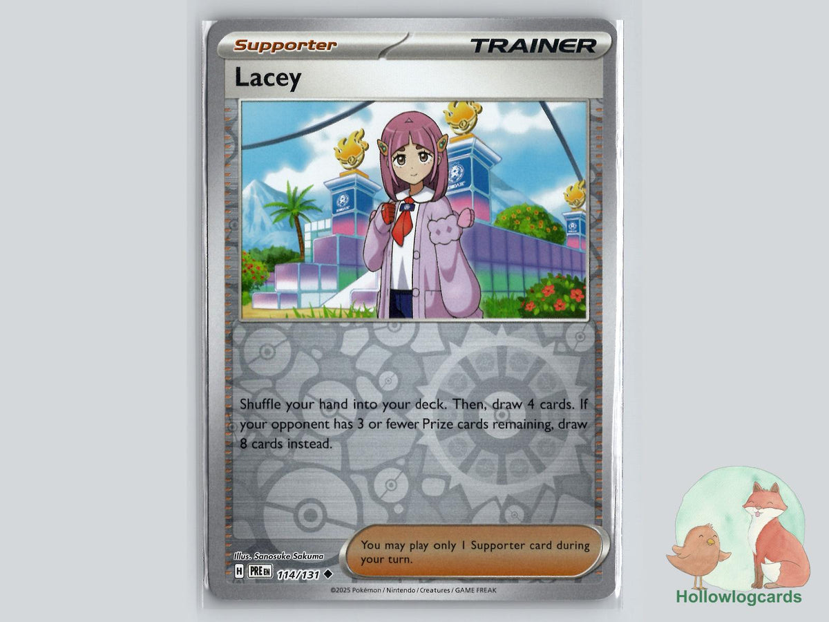 Lacey (114/131) - Prismatic Evolutions Pokémon Card