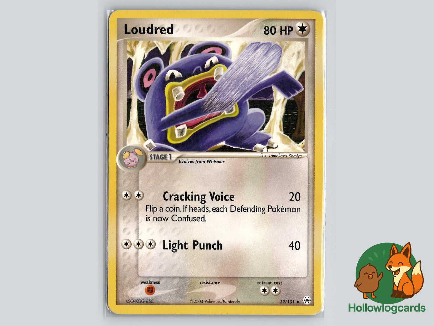 Loudred (39/101) - Hidden Legends Pokémon Card