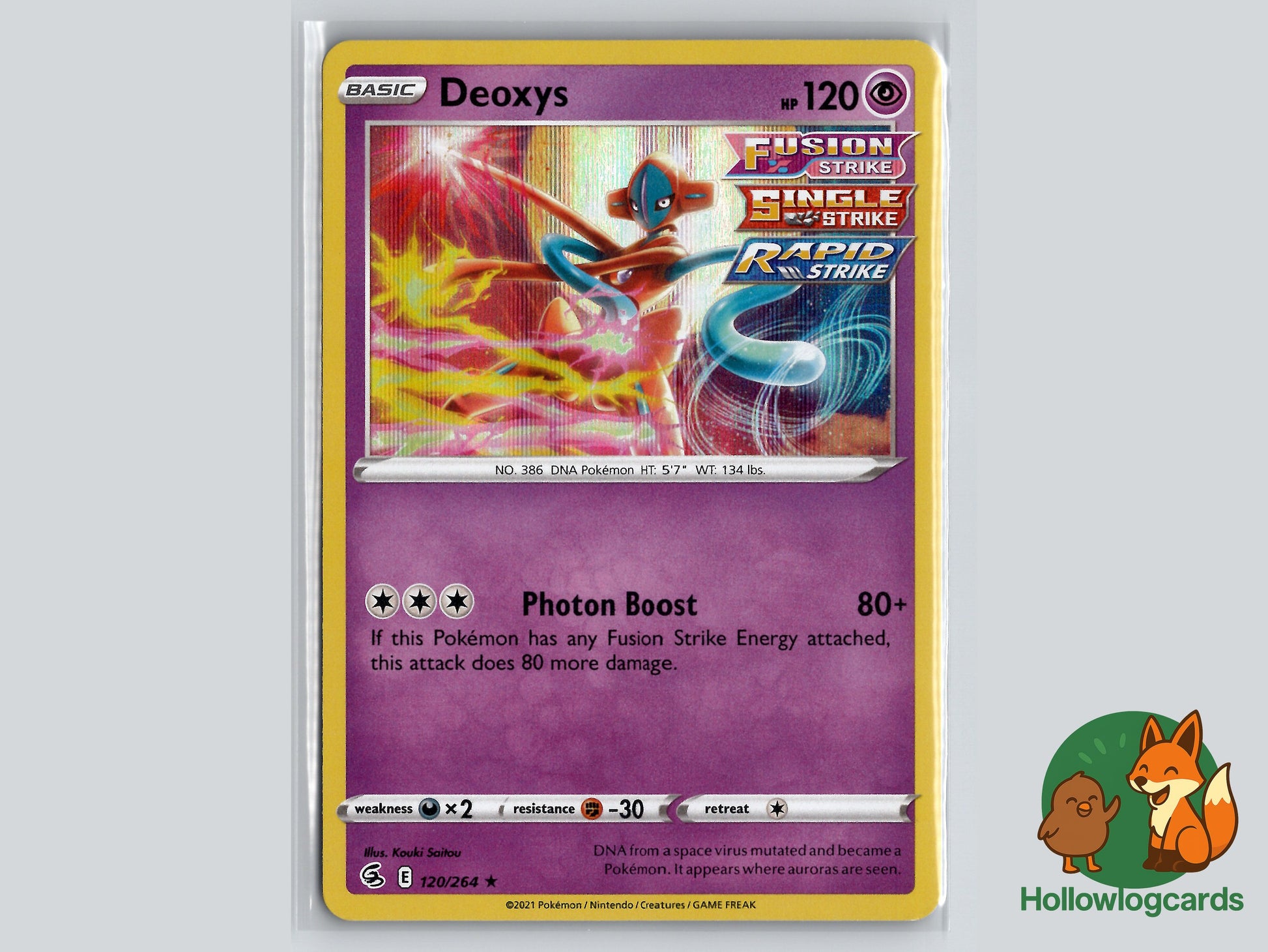 Image of Deoxys Fusion Strike (FST) #120