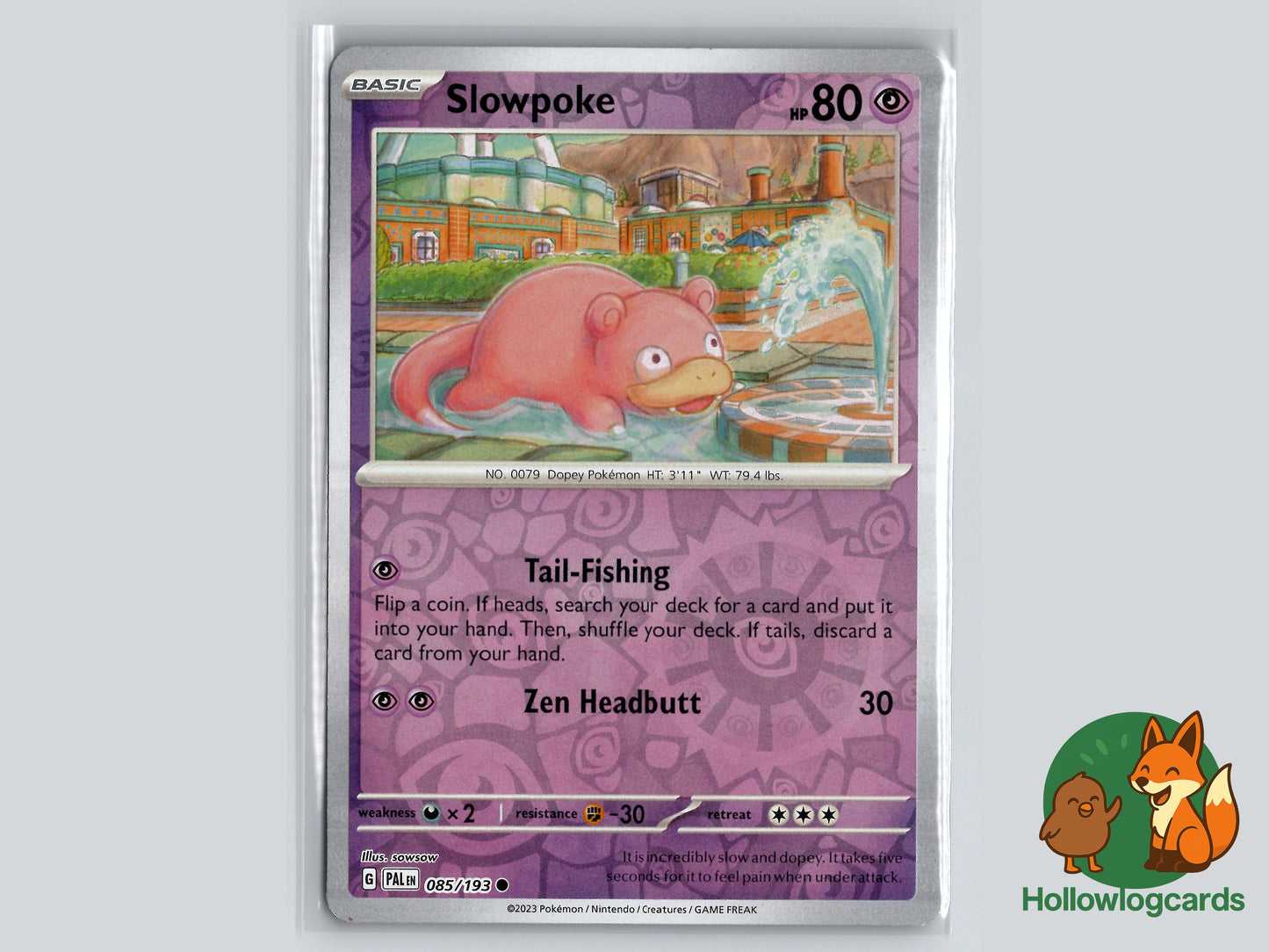 Image of Slowpoke Paldea Evolved (PAL) #085