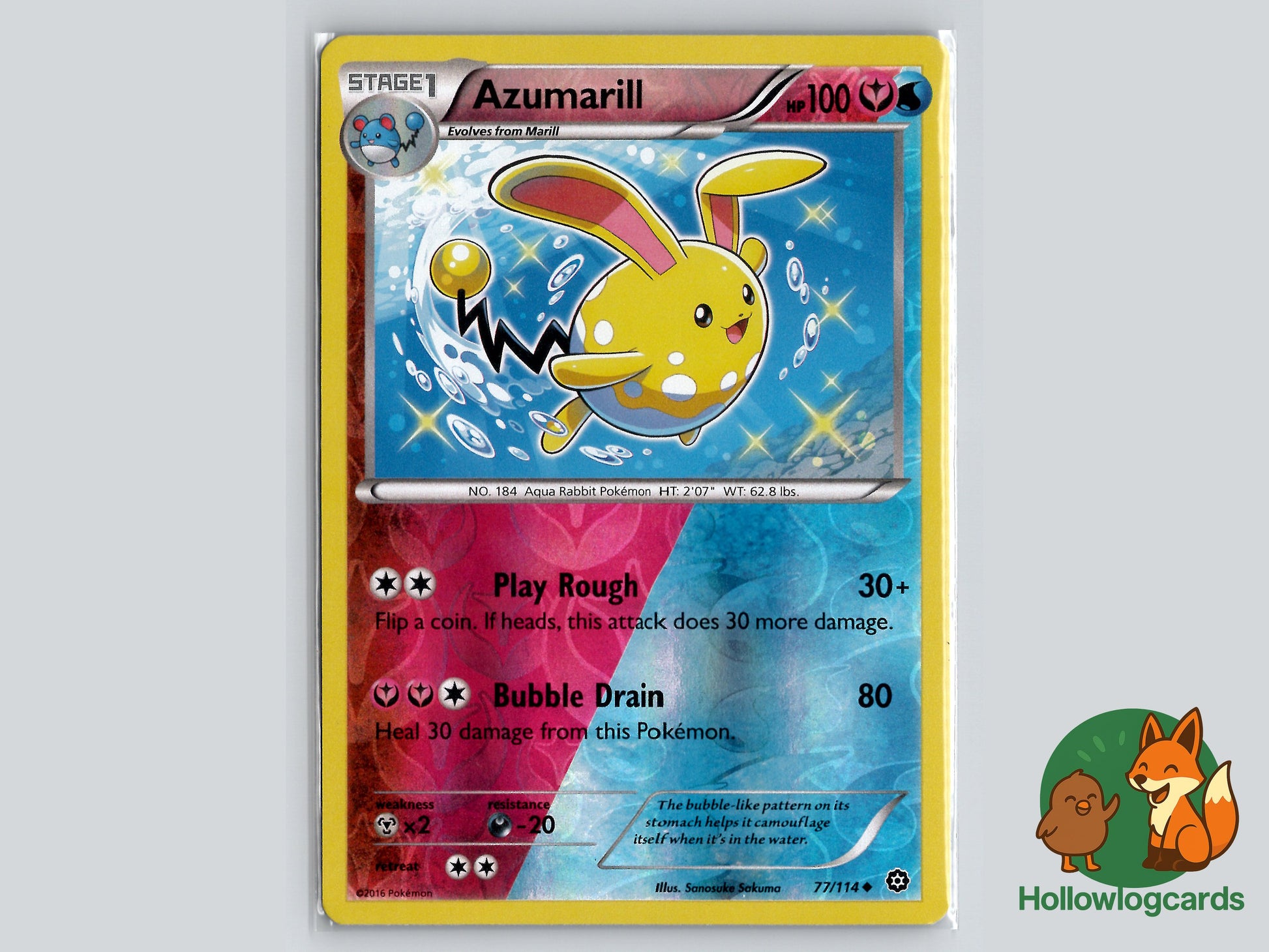 Image of Azumarill Steam Siege (STS) #77