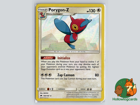 Image of Porygon-Z Burning Shadows (BUS) #105